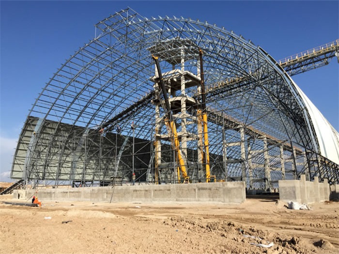 丰台煤机油桶翘工程网架